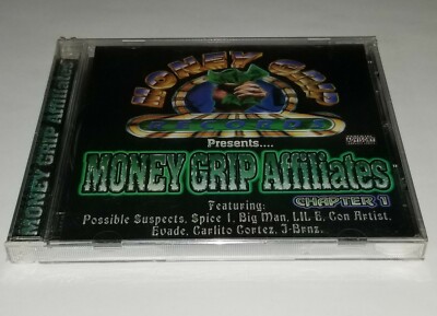 MONEY GRIP AFFILIATES SEALED RAP CD SPICE 1 C-NOTE G FUNK LATIN