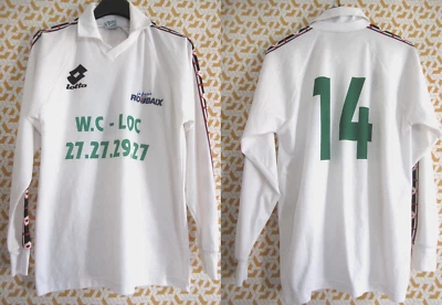 Maillot Lotto Roubaix wc loc Football porté #14 Vintage Manche longue - S - Photo 1/4
