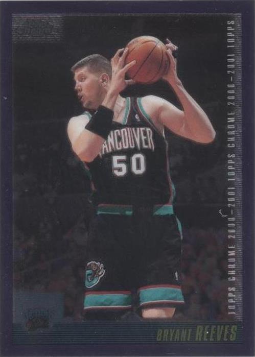 2000-01 Topps Chrome - Bryant Reeves #118 - 1 of 2