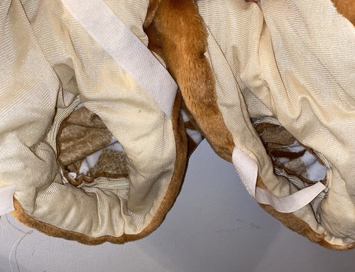 Giraffe Plüsch Kostüm Einteiler realistisch Halloween spielen weich warm Kleinkind Gr. - Bild 5 von 20
