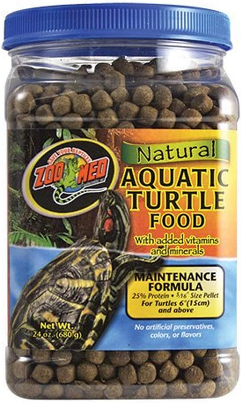 Natural Aquatic Turtle Food, Maintenance Formula, 24-Ounce