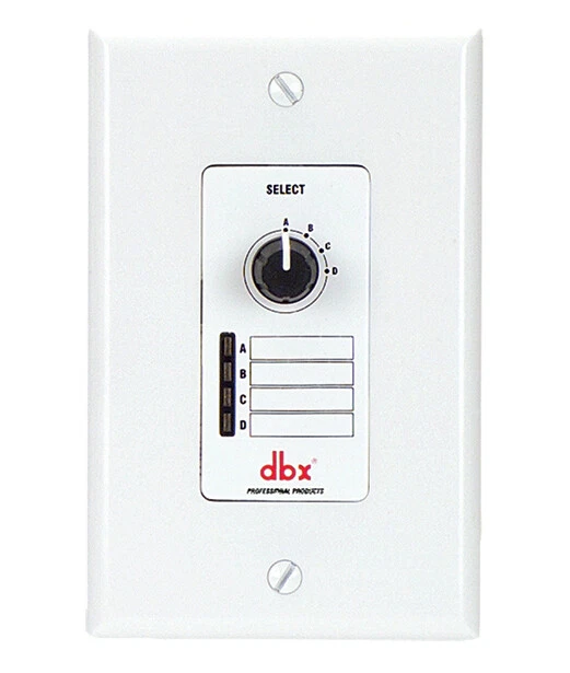 dbx ZC3 Wall Mount Zone Control DBXZC3V