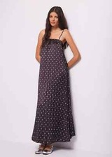 Denny Rose Art 511ND15022 Abito lungo plisse' Collez Primavera Estate 2025