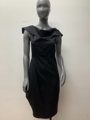 kahlia asymmetric cowl neck dress Draped Asymmetric Cowl-Neck Dress XL / Green / Polyester