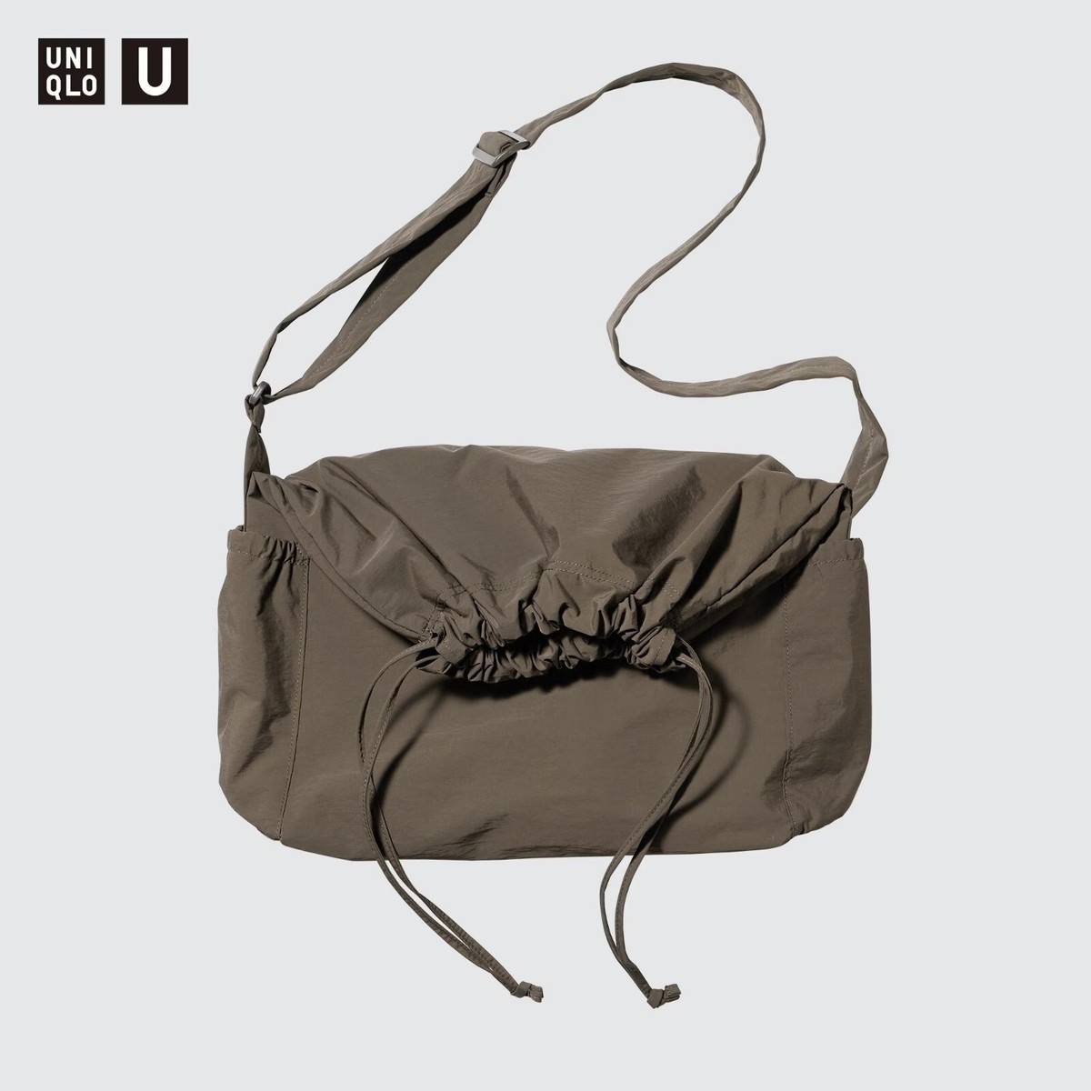 UNIQLO U Lemaire Drawstring Shoulder Bag Unisex 2024 Japan 466334 