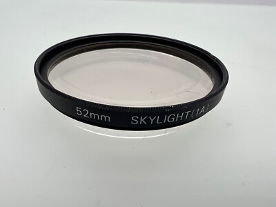 Skylight-Filter 1A 52mm Filter Kamera Foto Camera Lens Objektiv Cam Zoom