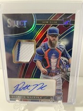 PATRICK MAZEIKA RC 2022 Panini Select Prizm Tri-Color Auto Patch /99 #RJA-PM