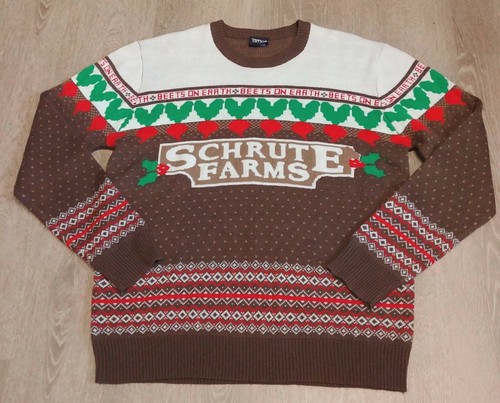 The Office Mens Christmas Sweater 