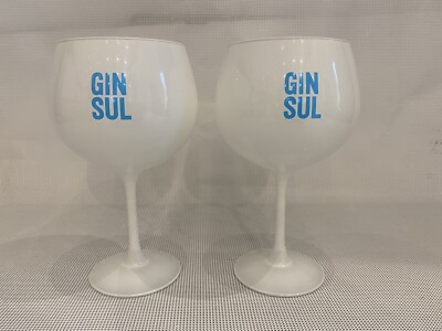 2 x Gin Sul Copa Cocktailgläser Ballonglas Stielglas White/ Branko Gläser