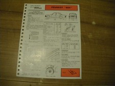 Revue technique Peugeot 604