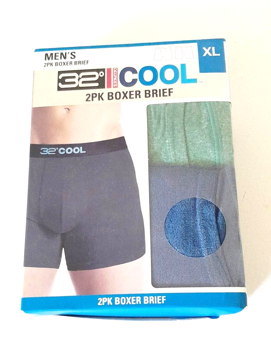 32 Cool Boxer Shorts 32 Degrees Boxer Briefs 32 DEGREES COOL Mens