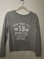grey thin detailed sweatshirt 
