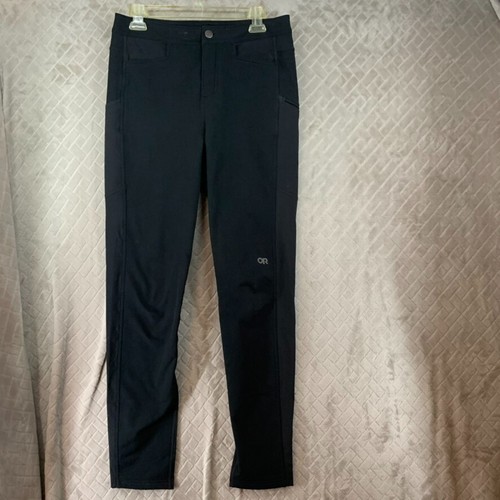 Outdoor Research Womans 4 Pants Black Tactical Skinny High Rise Fleece Lined