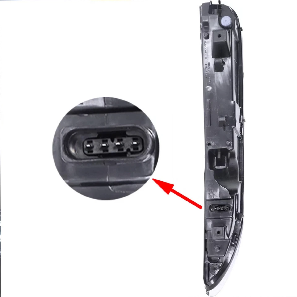 1 Pair LH & RH Bumper Daytime Run Light Lamp LED For Porsche Cayenne 2011- 2014 - Изображение 2 из 4