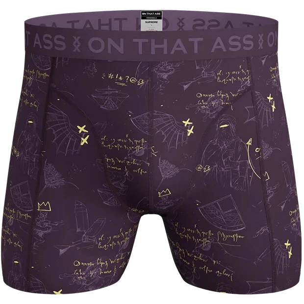 NEUF : SUR CET AS • « SUPREME » *Originaux* JANVIER 2024   Short boxer coton [M]