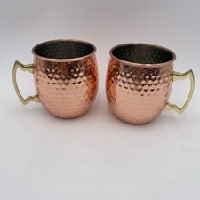 Towle Living Modernist Moscow Mule Copper Plated Mug  