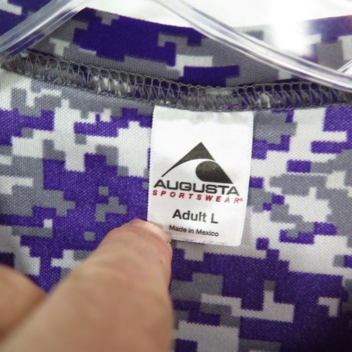 Augusta Sportswear OHIO Bowling Logo Short Sleeve Digital Camo T-Shirt SZ L - Picture 6 of 7