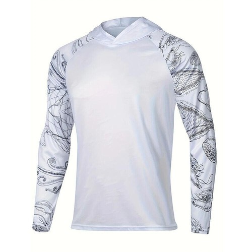 Pelagic Fishing Men's Long Sleeve Performance Shirt 50+ Upf Protection Quick Dry - Picture 8 of 15
