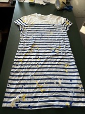 Polo RALPH LAUREN Women's T-Shirt dress Multicolor Medium Paint Splatter