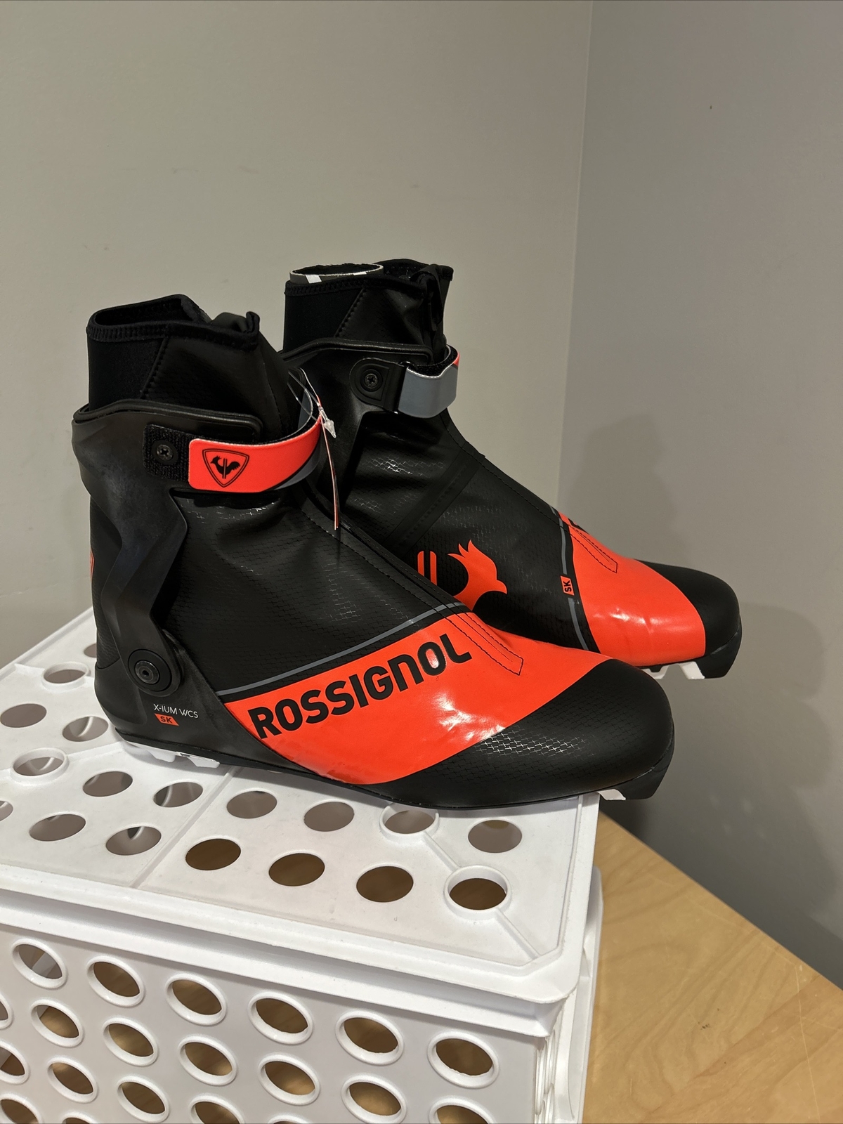 SALOMON Scarponi da sci Rossignol uomo X IUM WCS skate nordico XC nuovi taglia 45 # RX104