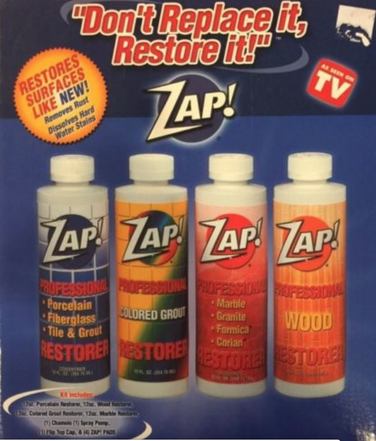 Cleaning Zap Restorer Kit. Dont Replace It, Restore It! eBay