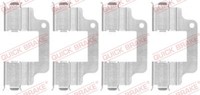 Quick Brake 109-1740 ZubehöRsatz, Scheibenbremsbelag FüR Land Rover