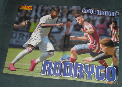    MATCH! - POSTER 2020-21 - FIFA 2021 - REAL MADRID & BRASILIEN - RODRYGO