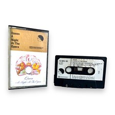 Queen   A Night At The Opera - Cassette Tape Album 1975 TC-EMTC 103 Paper Label