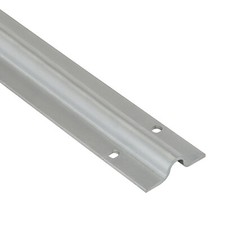 Flache Bodenlaufschiene zum aufdübeln für Schiebetore Torschiene EDELSTAHL|Stahl