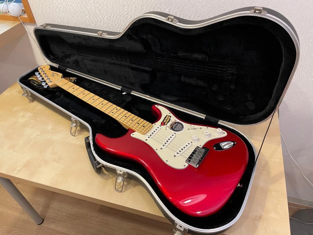 Electric Guitar Fender American Stratocaster CRD/M Red Made in USA