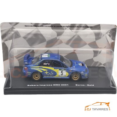SALVAT SUBARU IMPREZA WRC #5 BURNS - REID RALLY NEW ZEALAND 2001 1