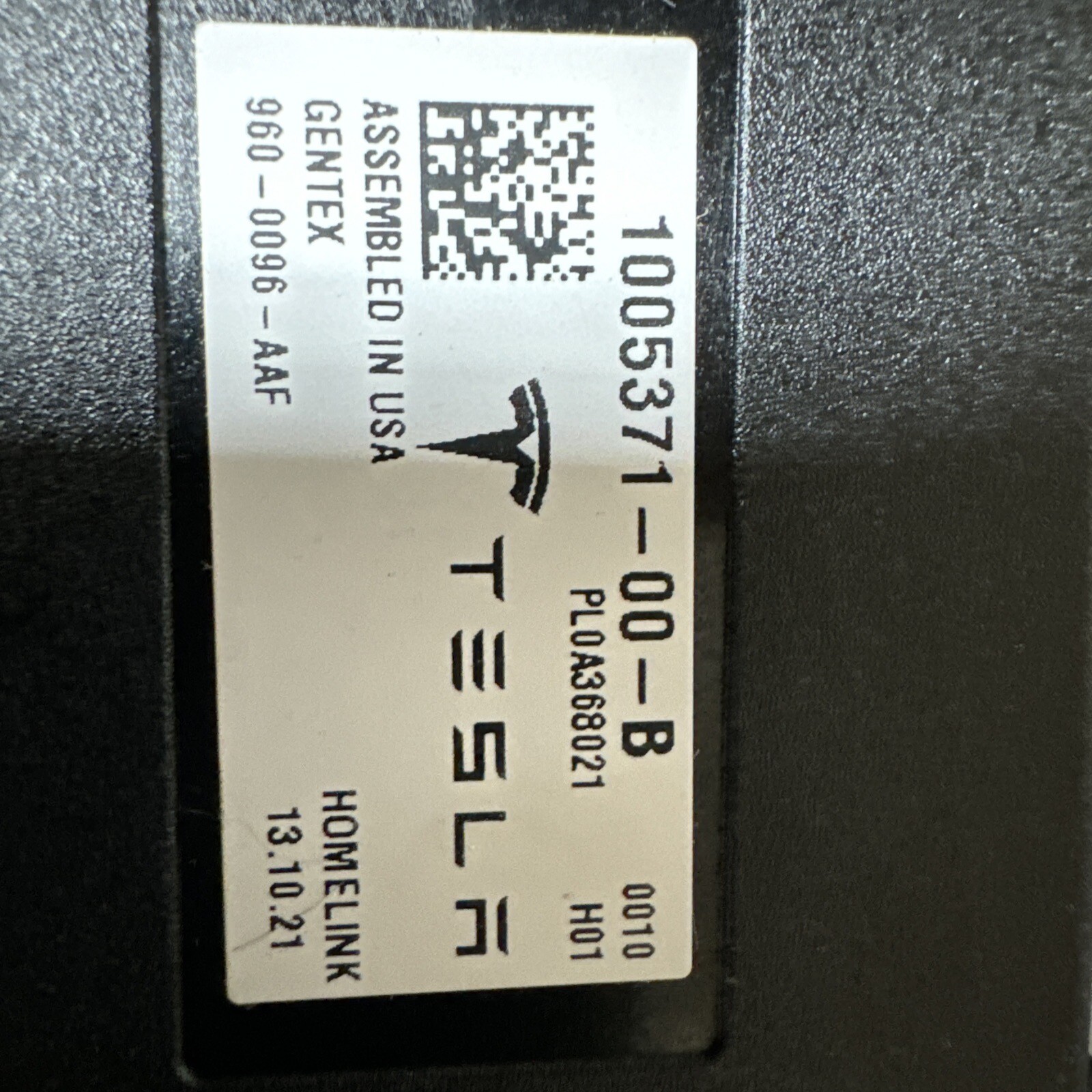 NEW OEM Tesla Model S X HomeLink Garage Door Opener Control Module