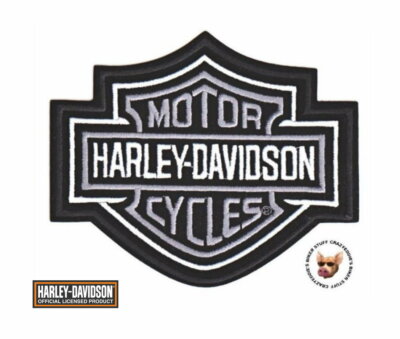 HARLEY DAVIDSON CLASSIC BAR & SHIELD VEST PATCH  *MADE IN USA * 5-1/2 IN WIDE
