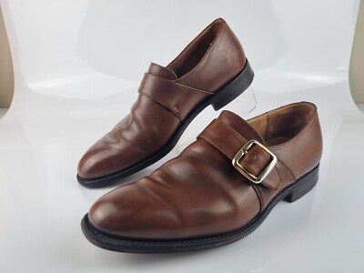 US UK Church's Westbury Custom Grade Monk Strap Shoes