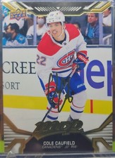 2022-23 Upper Deck MVP Hockey Gold Script Parallel Cole Caufield #85 MINT!!