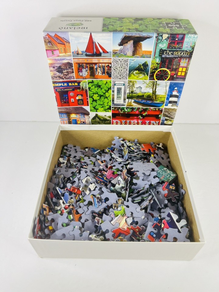Remarks Jigsaw Puzzle Dublin IRELAND 500 Pieces with mini Poster USA
