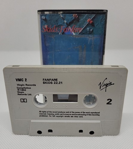 Skids - Fanfare: UK Cassette Tape, 1982 (VMC2) - Picture 7 of 8
