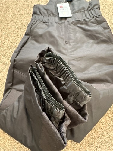 NEW SWISS TECH BLACK SNOW BIBS PANTS BOY GIRL SIZE XS (4/5) ** SAME DAY SHIPPING - Picture 4 of 9