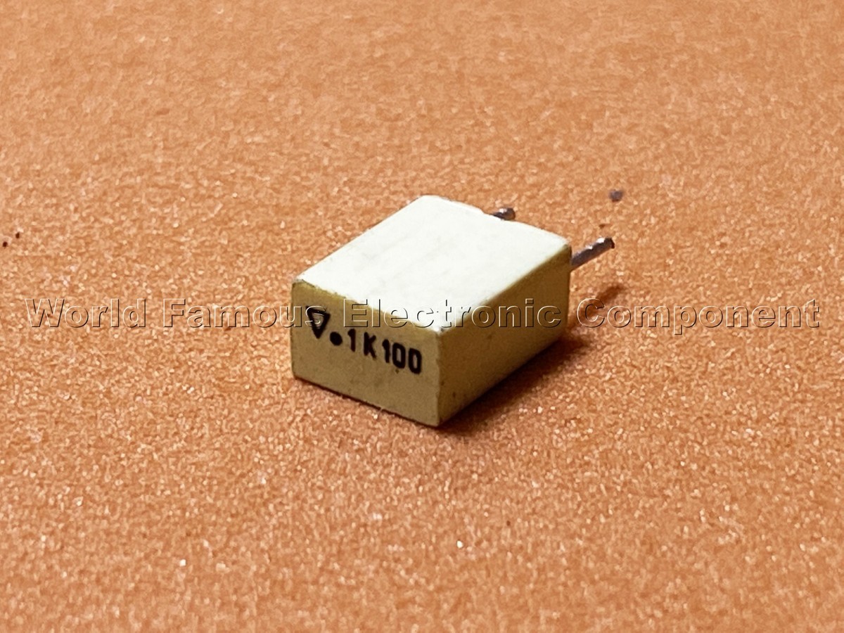 20pcs - NISSEI-ARCOTRONICS R68 0.1uF 100V 10% pitch:5mm Film