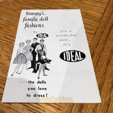 Tammy's family doll fashions catalog by Ideal, black and white