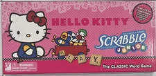 SANRIO HELLO KITTY SCRABBLE JUNIOR CROSSWORD BOARD GAME RARE NEVER USED