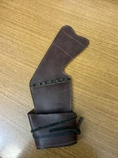 Vintage Fred Bear Archery Talisman Hunter Leather Hip Quiver Traditional Recurve