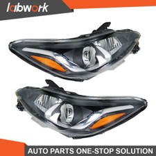 Labwork Headlights For 2019-2021 Chevrolet Spark Factory Halogen W/O DRL RH+LH