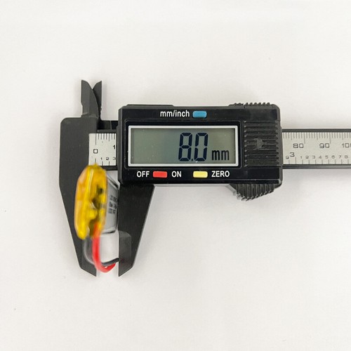 2 Stück 802048 850mAh 3,7 V Akku für Zeigestift Aufnahmestift - Bild 3 von 6