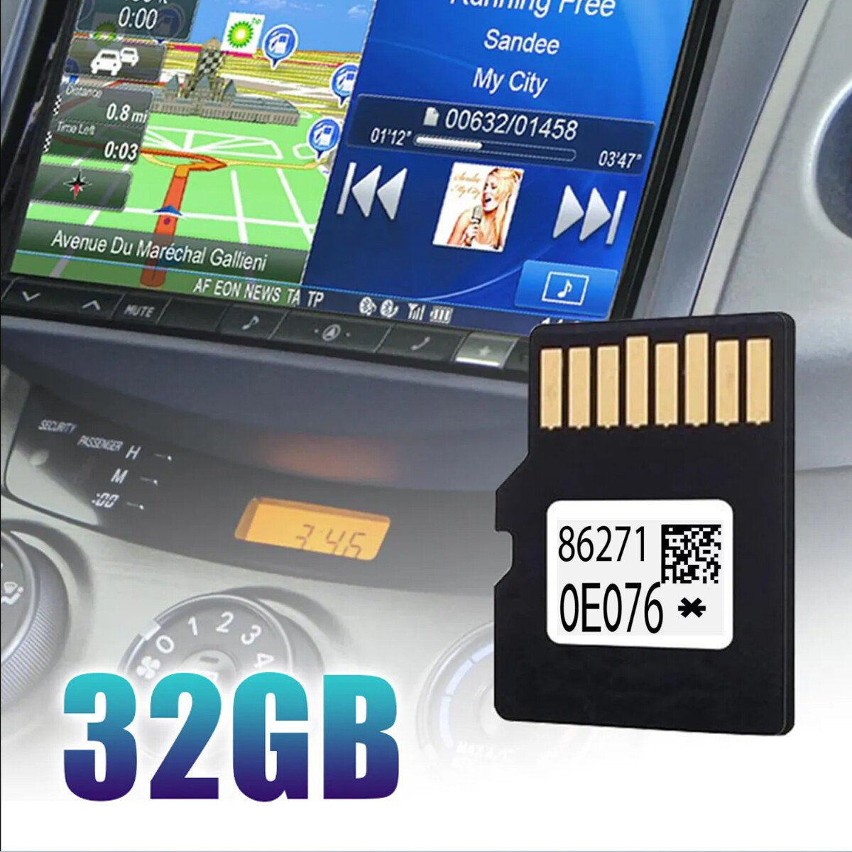 2024 MAP UPDATE GPS NAVIGATION MICRO SD CARD TOYOTA MODELS