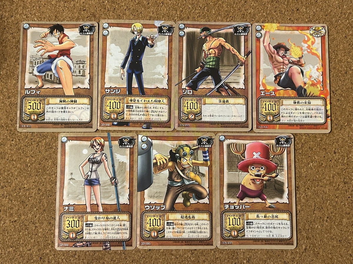 one piece carddass hyper battle 7sets 2002/2003 anime card | eBay