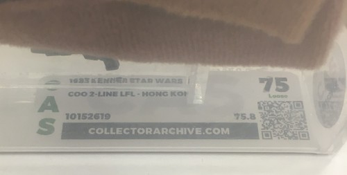 KENNER 1983 STAR WARS: Return Of The Jedi -SQUID HEAD FIGURE - CAS 75 ROTJ - Picture 5 of 5