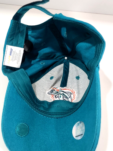 Miami Dolphins Led Flashlight Adjustable Baseball Cap, One Size Fits All, NFL - Picture 7 of 14