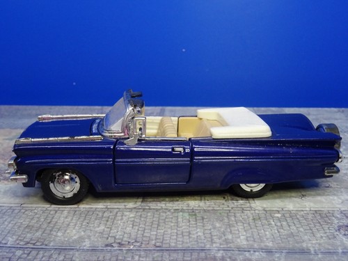 Chevrolet Impala 1959 Sunnyside azul descapotable SS5721 aprox. 1:34 aprox. 15 cm VF 517 - Imagen 2 de 7