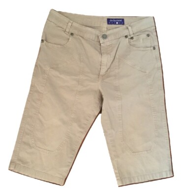 Bermuda da uomo Jeckerson Pantaloncino Cotone Marrone Shorts Casual Size 28  | eBay